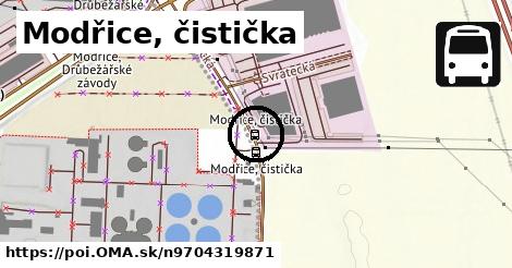 Modřice, čistička