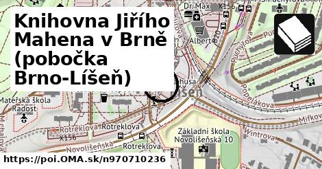 Knihovna Jiřího Mahena v Brně (pobočka Brno-Líšeň)