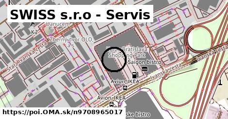 SWISS s.r.o - Servis