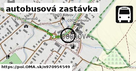 autobusová zastávka