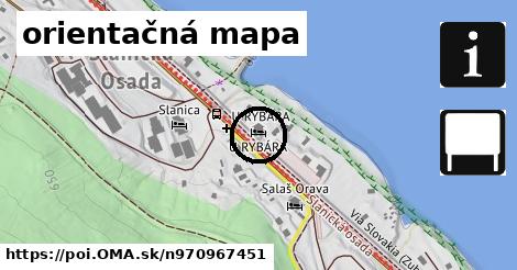 orientačná mapa