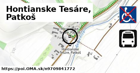 Hontianske Tesáre, Patkoš