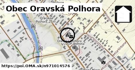 Obec Oravská Polhora