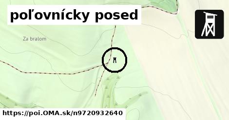 poľovnícky posed