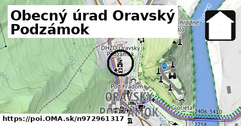 Obecný úrad Oravský Podzámok