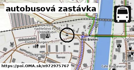 autobusová zastávka