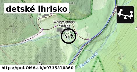 detské ihrisko