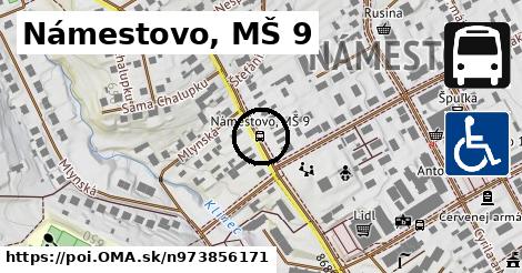 Námestovo, MŠ 9