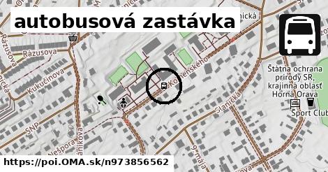 autobusová zastávka