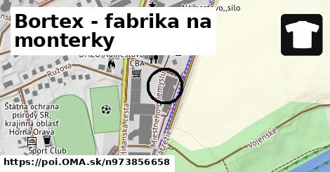 Bortex - fabrika na monterky