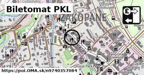 Biletomat PKL