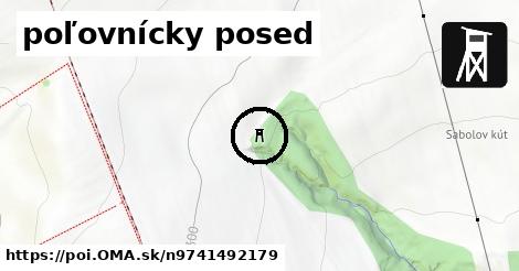 poľovnícky posed