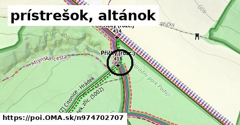 prístrešok, altánok