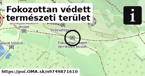 Fokozottan védett természeti terület