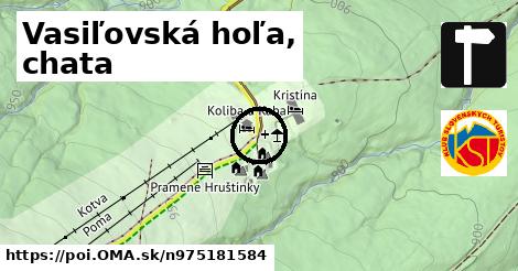 Vasiľovská hoľa, chata