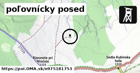 poľovnícky posed