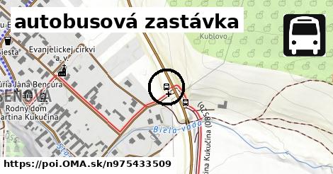 autobusová zastávka