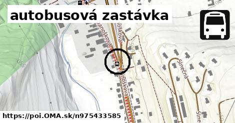 autobusová zastávka