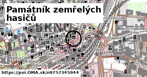 Památník zemřelých hasičů