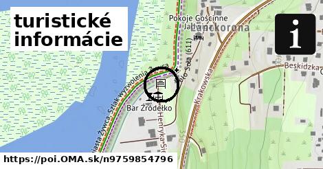 turistické informácie