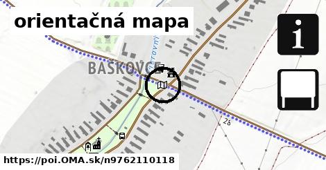 orientačná mapa