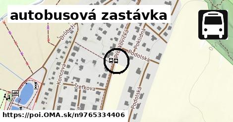 autobusová zastávka