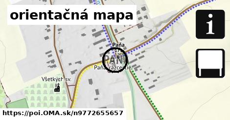 orientačná mapa