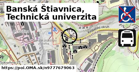 Banská Štiavnica, Technická univerzita