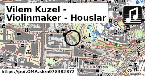 Vilem Kuzel - Violinmaker - Houslar