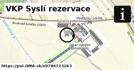 VKP Syslí rezervace