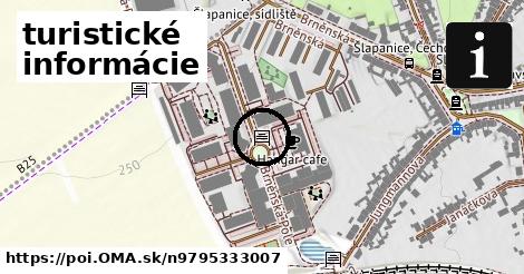 turistické informácie