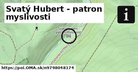 Svatý Hubert - patron myslivosti