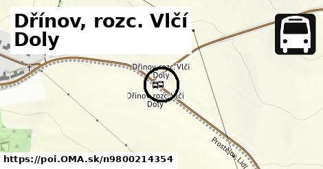 Dřínov, rozc. Vlčí Doly