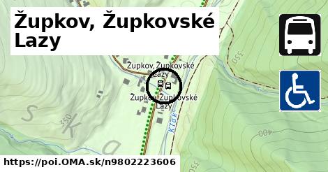 Župkov, Župkovské Lazy