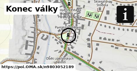 Konec války