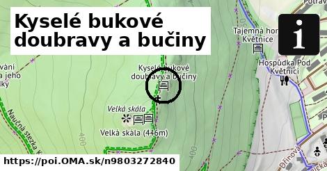 Kyselé bukové doubravy a bučiny