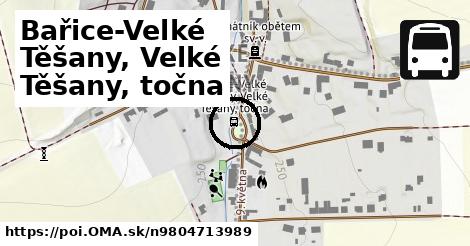 Bařice-Velké Těšany, Velké Těšany, točna