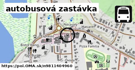 autobusová zastávka