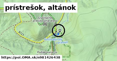 prístrešok, altánok