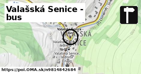 Valašská Senice - bus