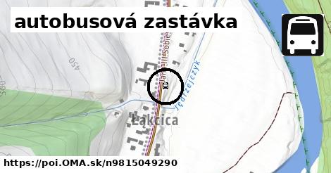 autobusová zastávka