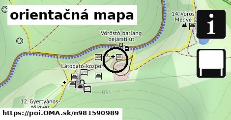 orientačná mapa