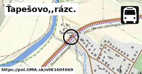 Ťapešovo,,rázc.