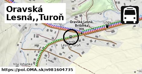 Oravská Lesná,,Turoň