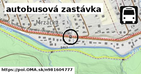 autobusová zastávka