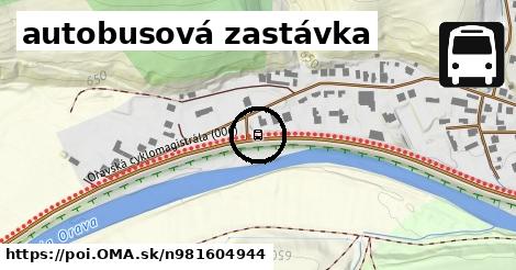 autobusová zastávka