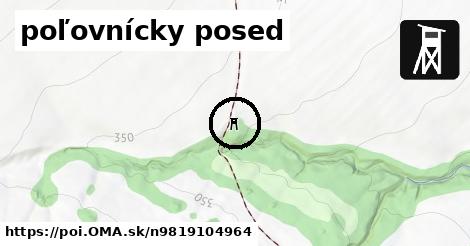 poľovnícky posed