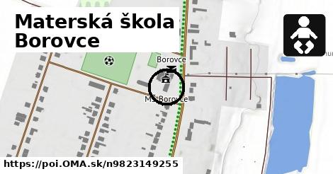 Materská škola Borovce