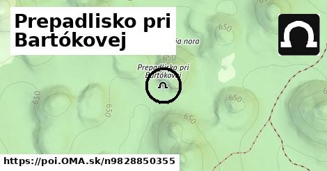 Prepadlisko pri Bartókovej