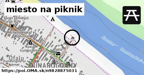 miesto na piknik